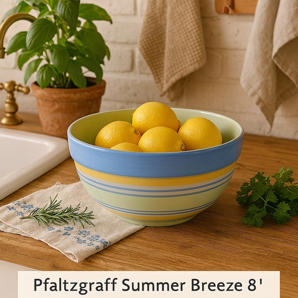 Pfaltzgraff Summer Breeze 8" Vegetable Bowl – Cottagecore Classic